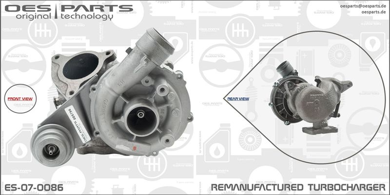 OES PARTS Kompressor,ülelaadimine ES-07-0086